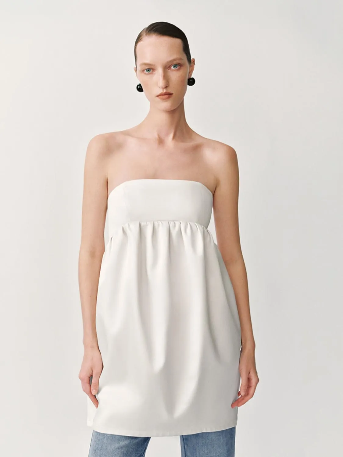 Bandeau A-Line Dresses sold by Urban Revivo