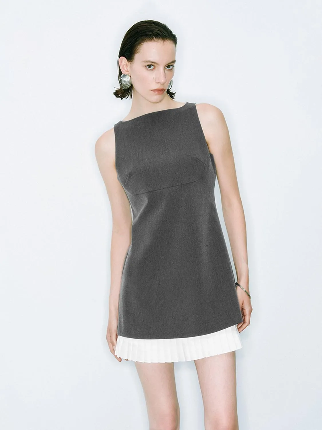 Sleeveless Straight Dresses sold by Urban Revivo product image thumbnail 5