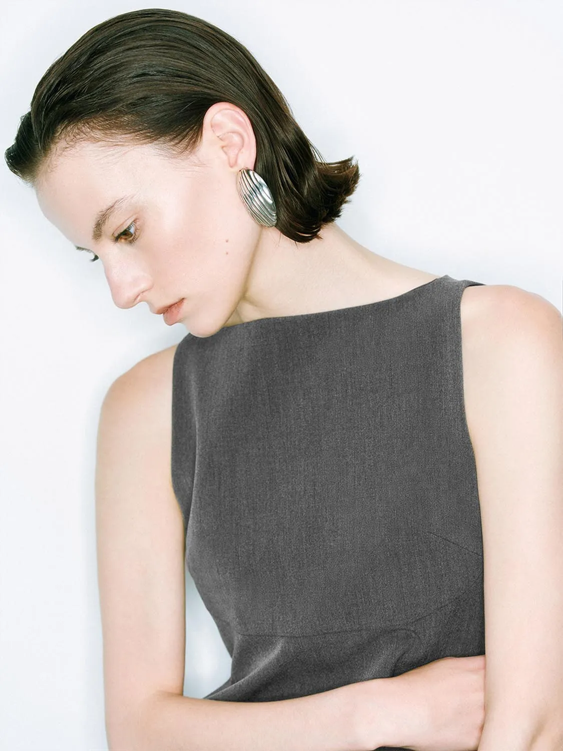 Sleeveless Straight Dresses sold by Urban Revivo product image thumbnail 3