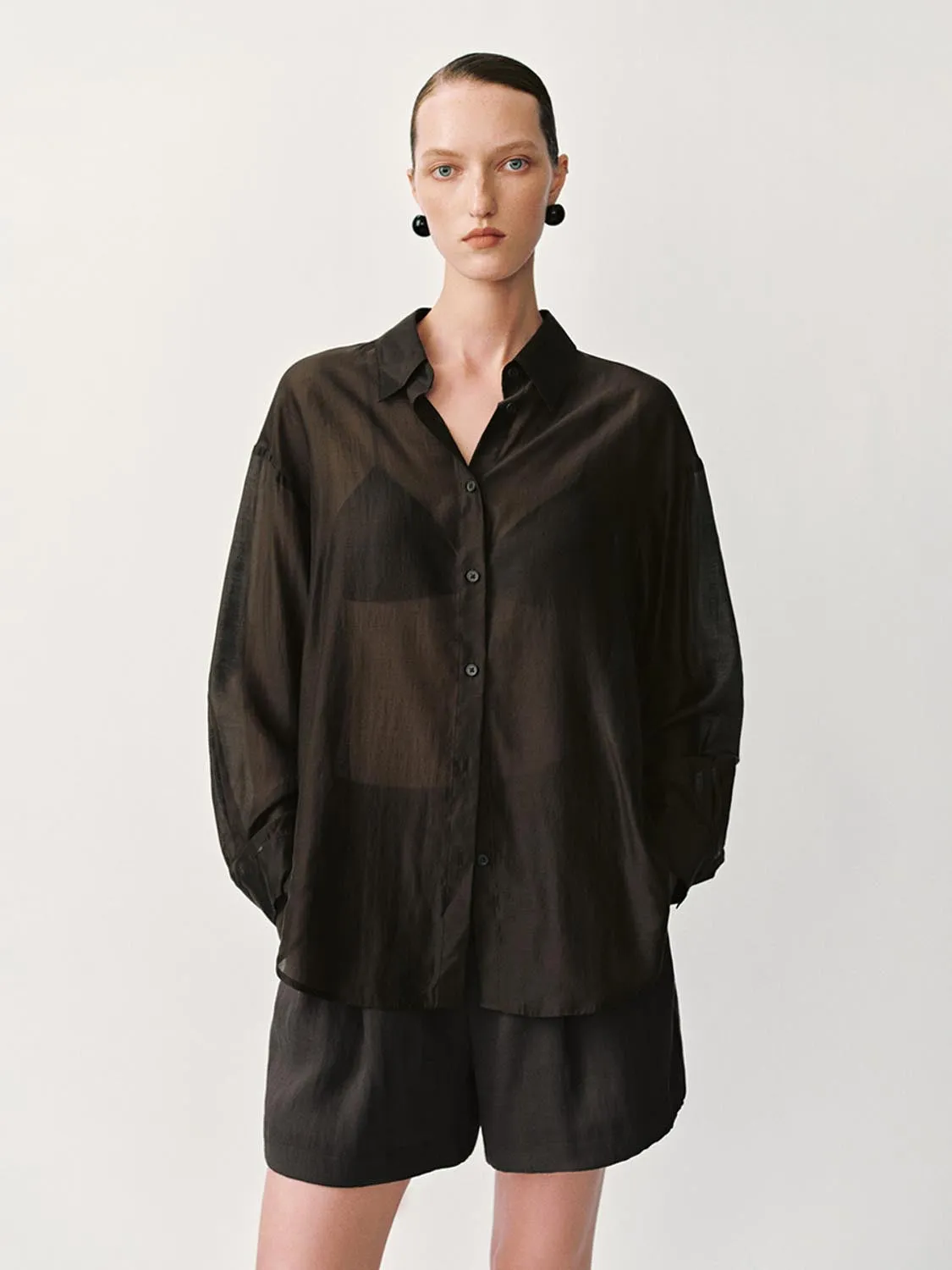 Long Sleeve Shirts sold by Urban Revivo product image thumbnail 4