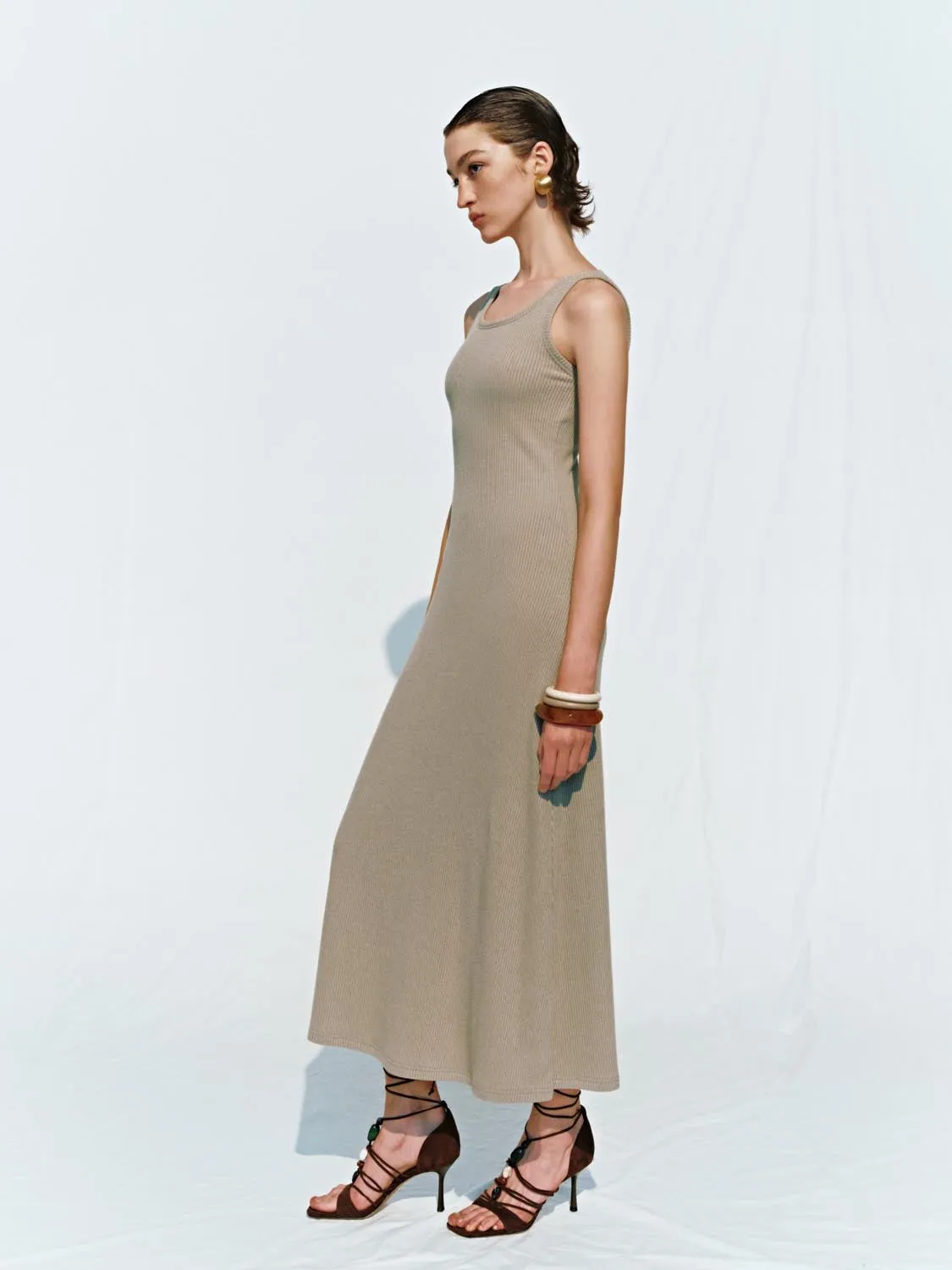 Tank Top A-Line Maxi Dresses sold by Urban Revivo product image thumbnail 5