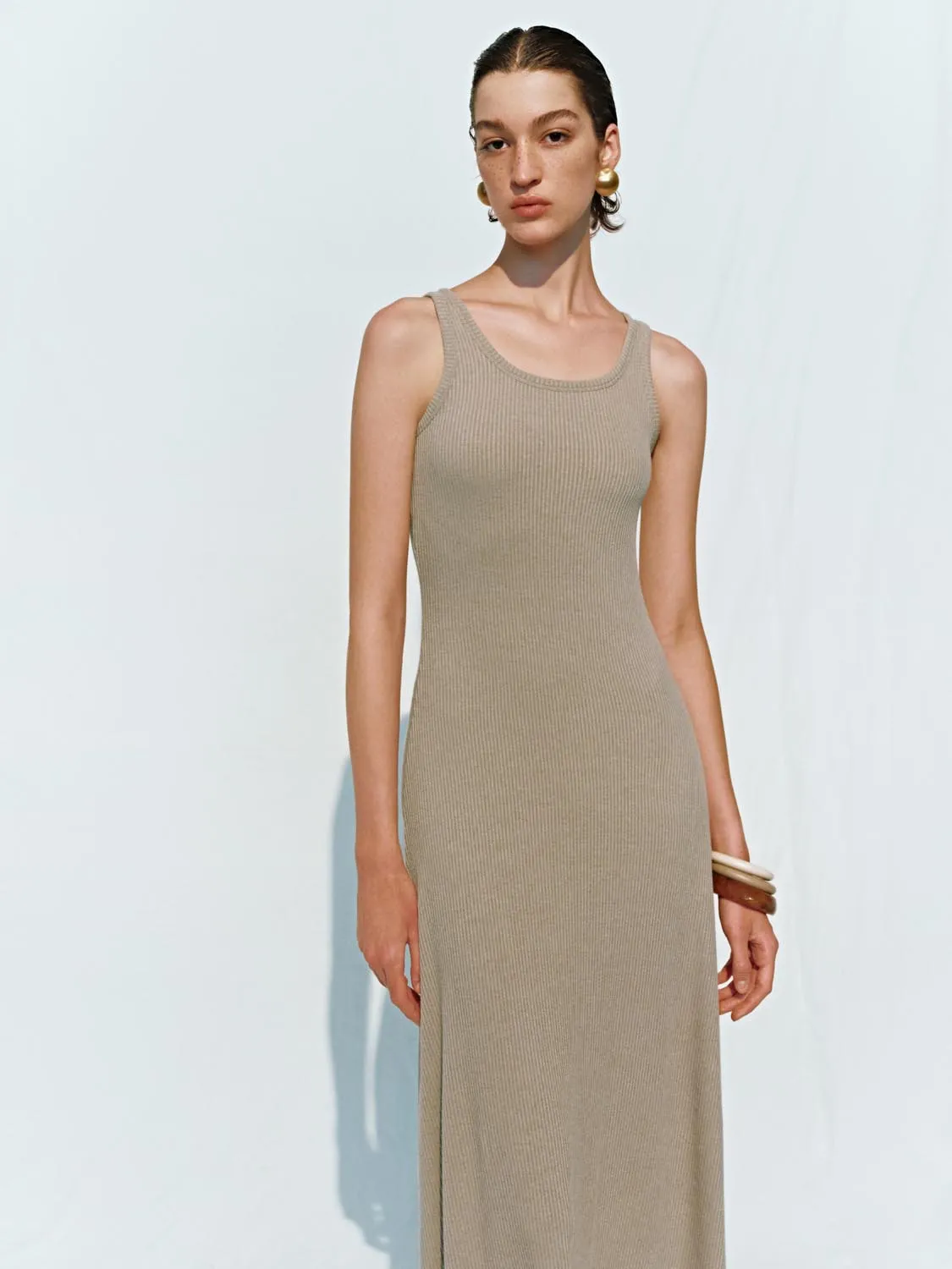 Tank Top A-Line Maxi Dresses sold by Urban Revivo product image thumbnail 4