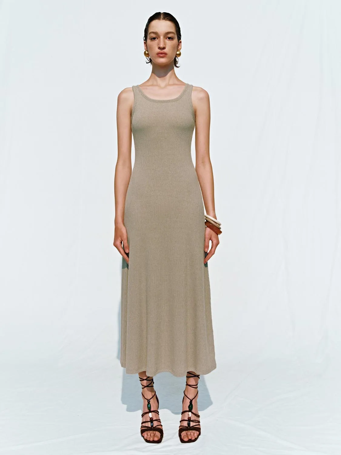 Tank Top A-Line Maxi Dresses sold by Urban Revivo