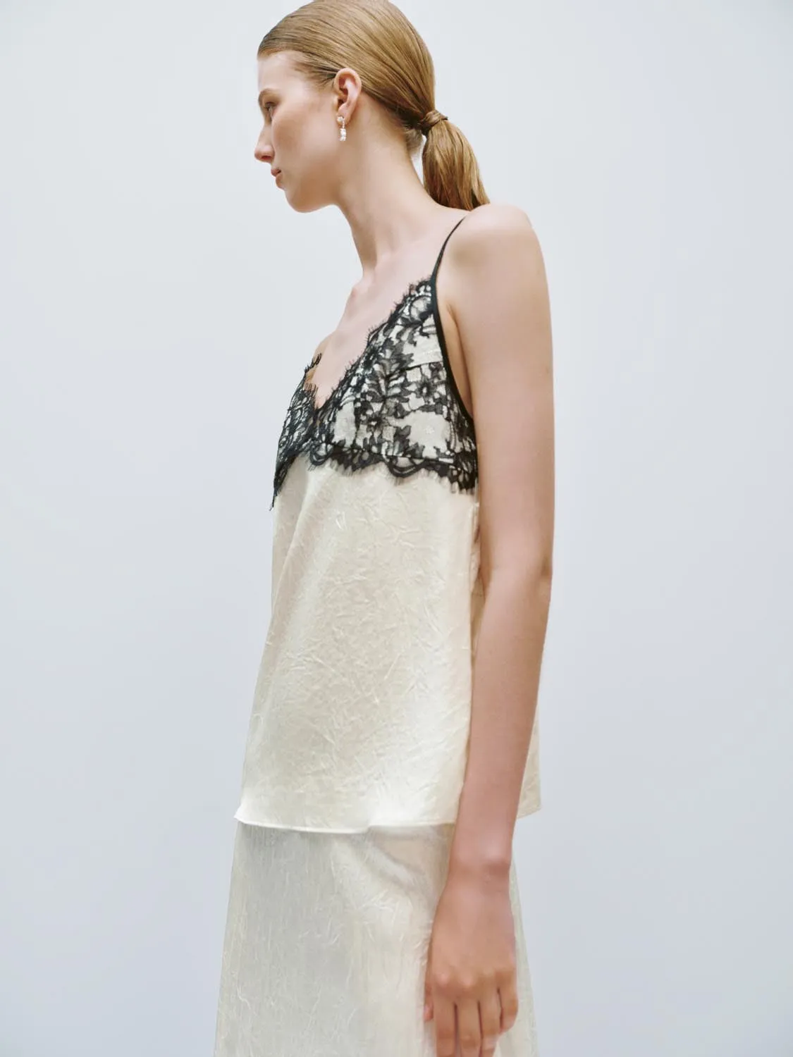 Lace Cami Tops sold by Urban Revivo product image thumbnail 2