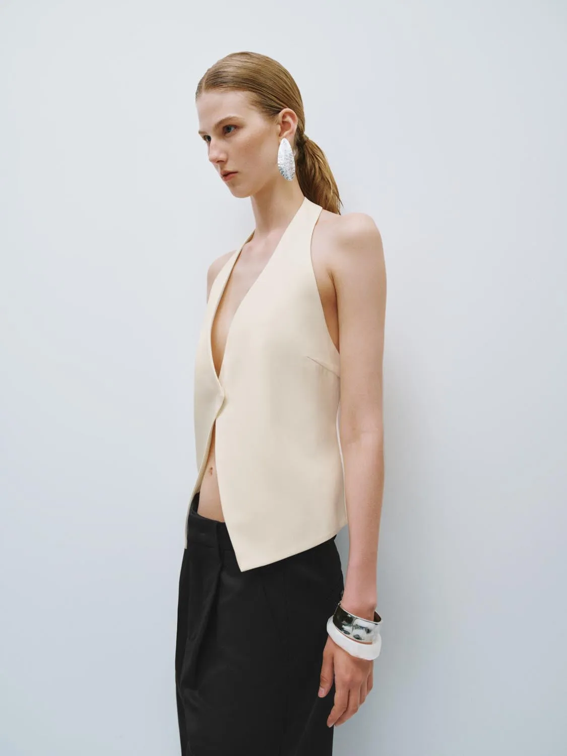 Halter Neck Waistcoats sold by Urban Revivo product image thumbnail 2