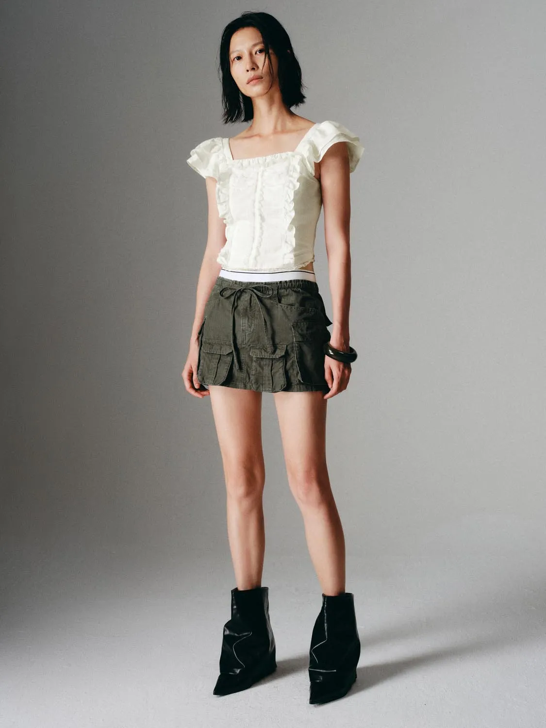 Frilled Overhead Shirts sold by Urban Revivo product image thumbnail 5