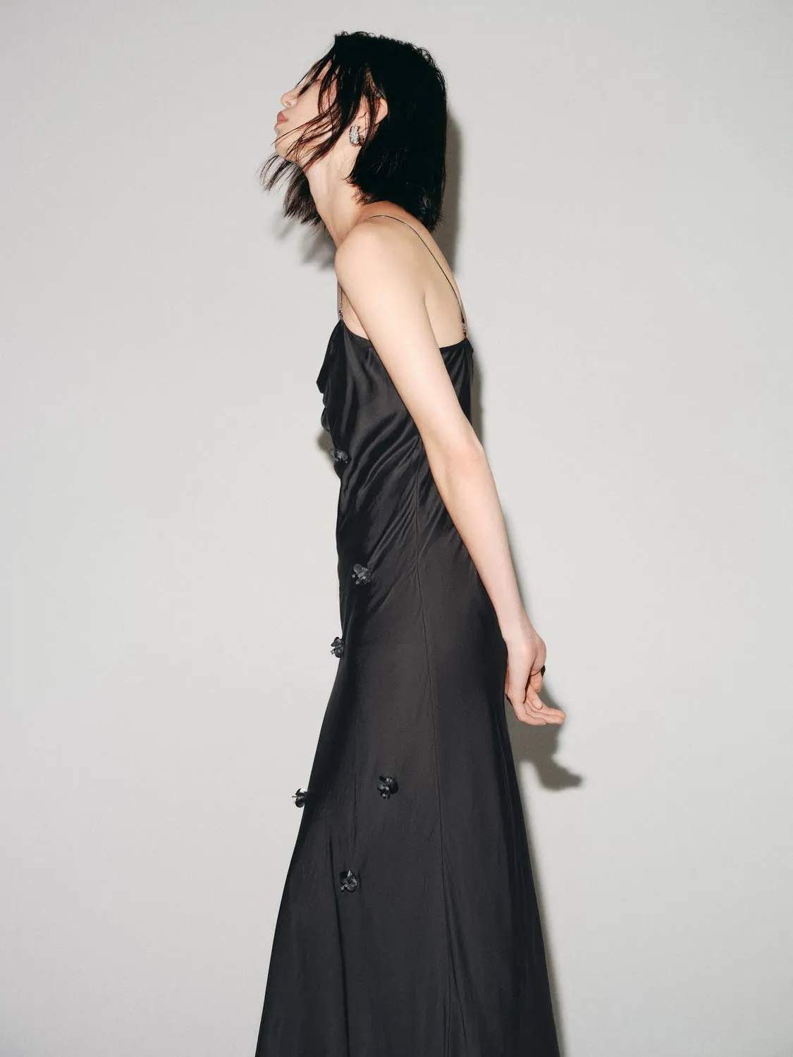 Thin Strap A-Line Maxi Dresses sold by Urban Revivo product image thumbnail 2