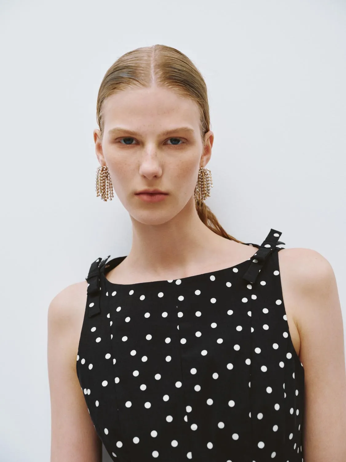 Polka Dot Flared Dresses sold by Urban Revivo product image thumbnail 3