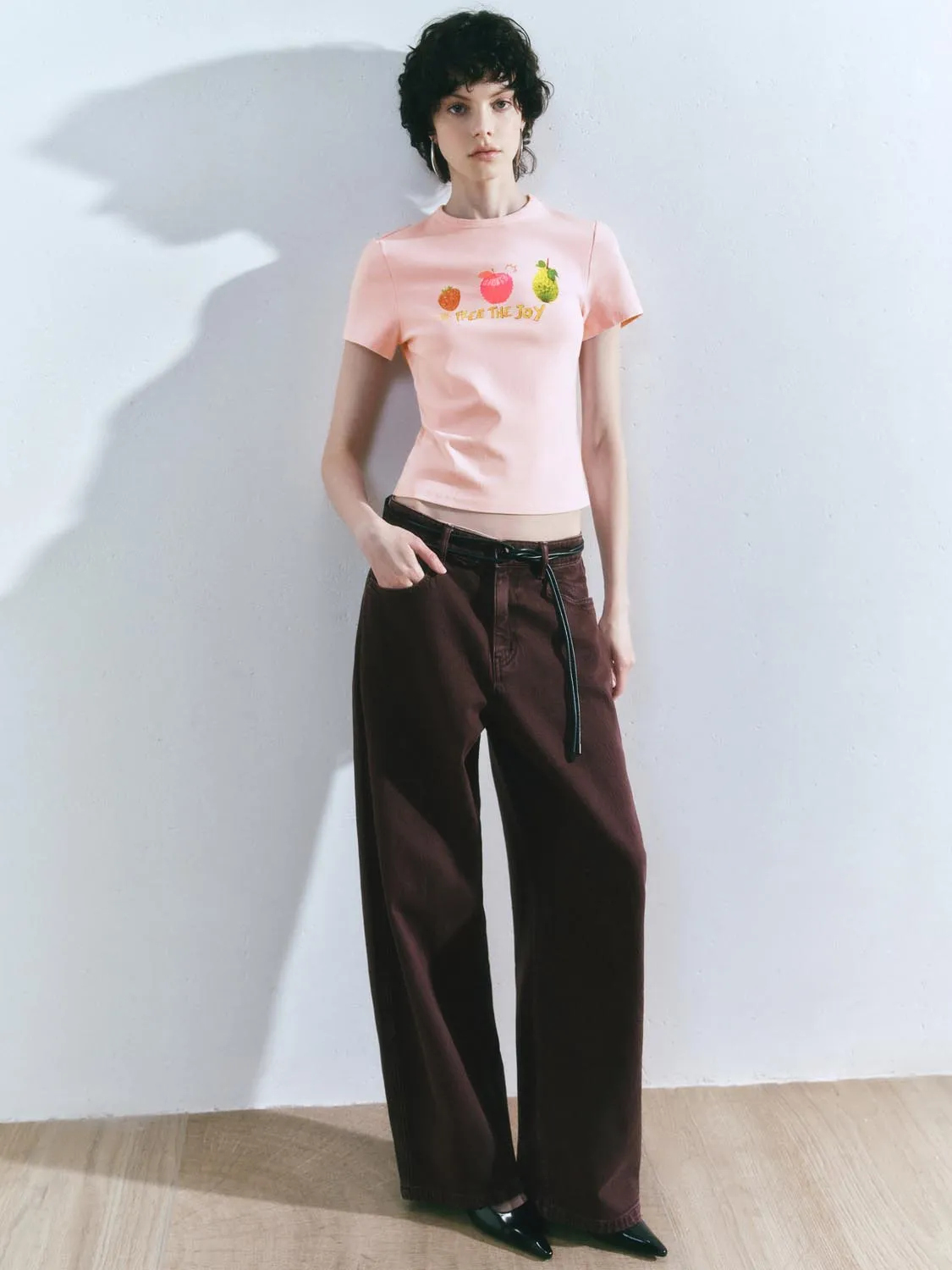 Printed Short Sleeve T-Shirts sold by Urban Revivo product image thumbnail 5