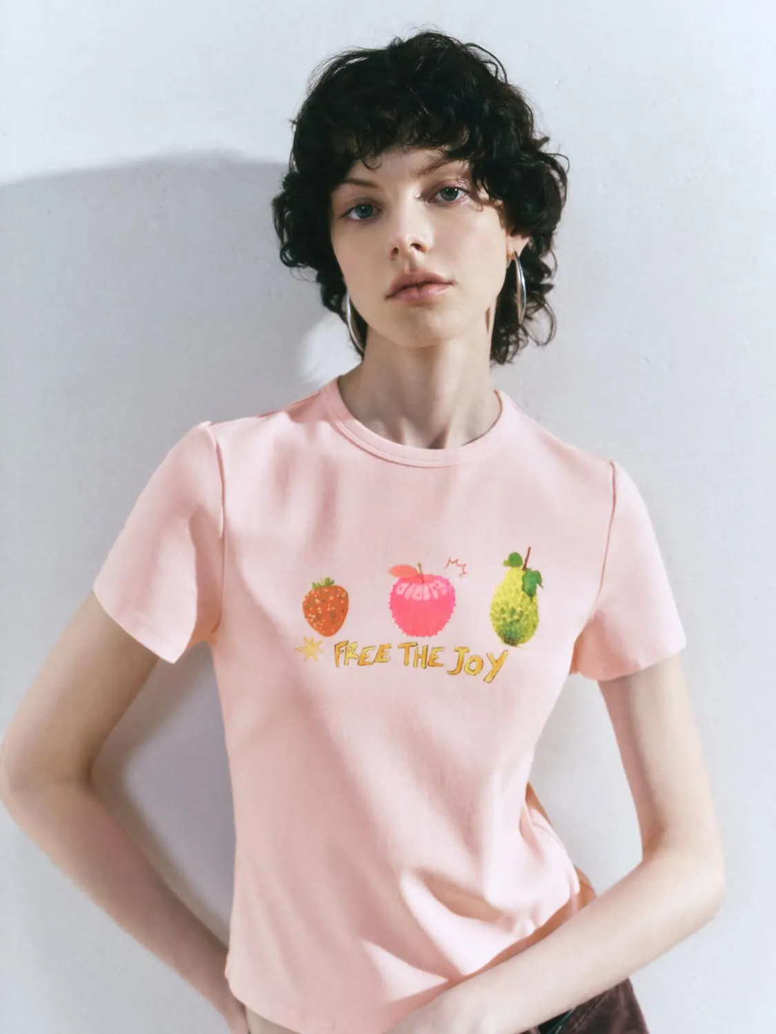 Printed Short Sleeve T-Shirts sold by Urban Revivo product image thumbnail 3