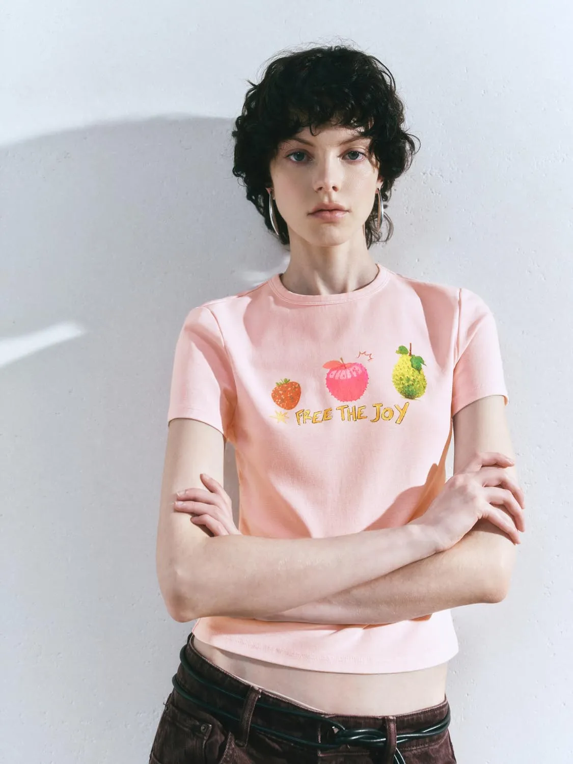 Printed Short Sleeve T-Shirts sold by Urban Revivo product image thumbnail 2