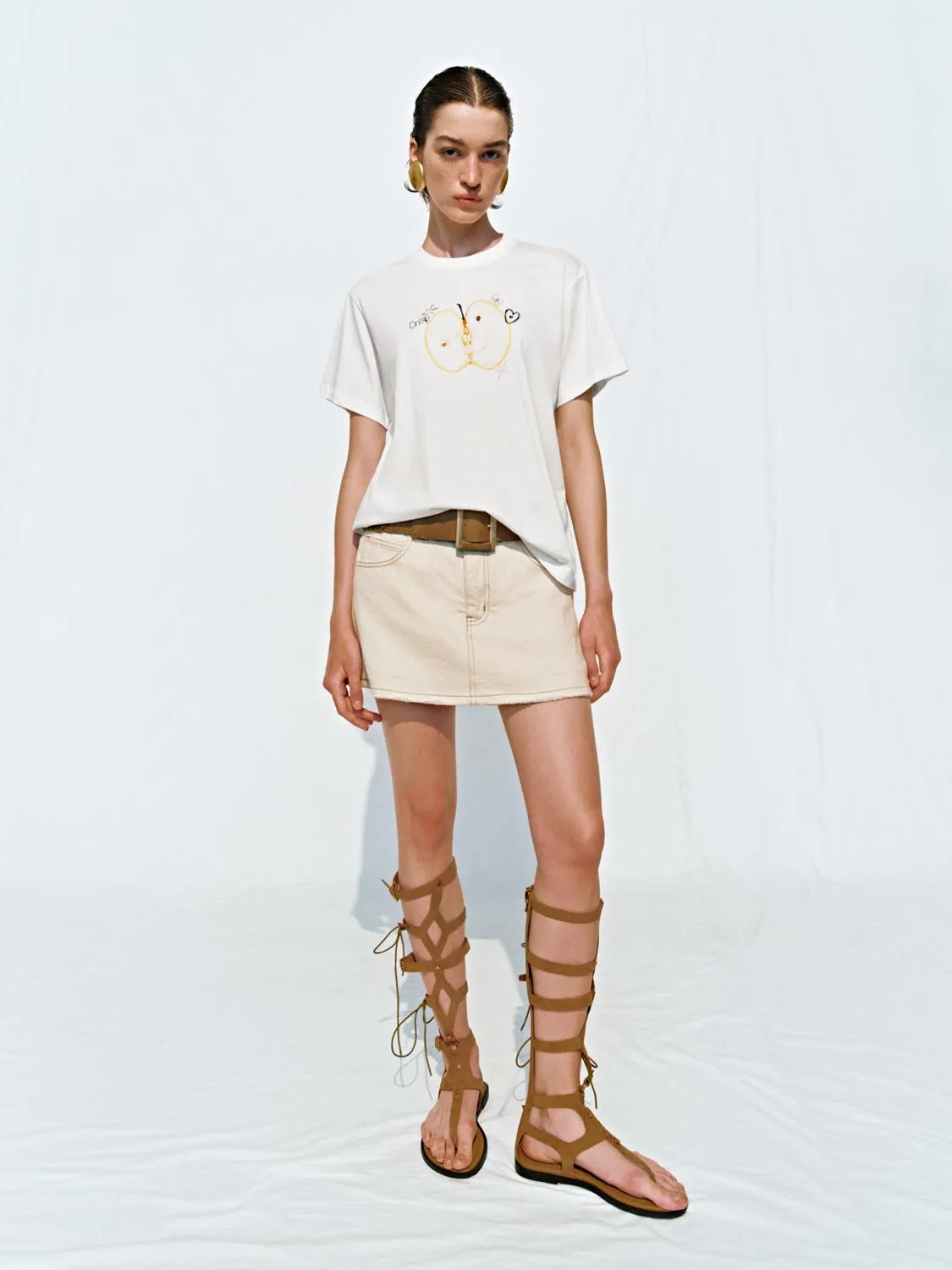 Printed Short Sleeve T-Shirts sold by Urban Revivo product image thumbnail 4