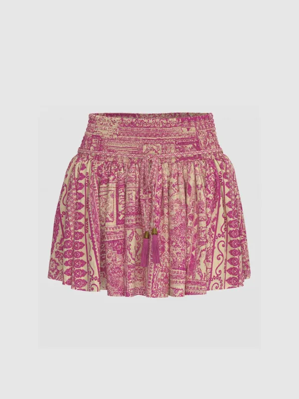 Tribal Mini A-Line Skirts sold by Urban Revivo