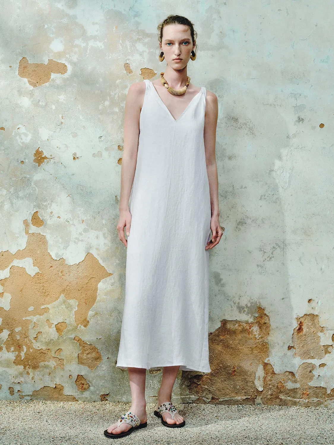 Camisole A-Line Maxi Dresses sold by Urban Revivo