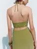 Halter Neck Straight Maxi Dresses sold by Urban Revivo