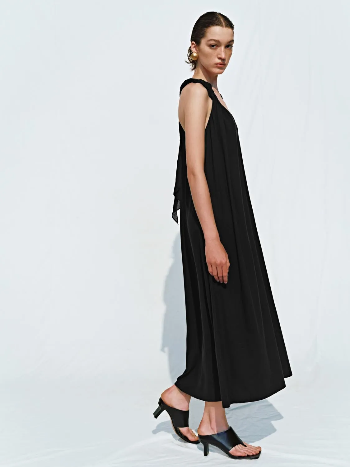 Sleeveless Loose A-Line Maxi Dresses sold by Urban Revivo product image thumbnail 5