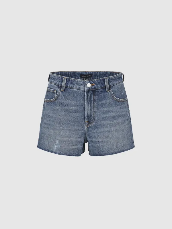 Leisure Denim Shorts sold by Urban Revivo