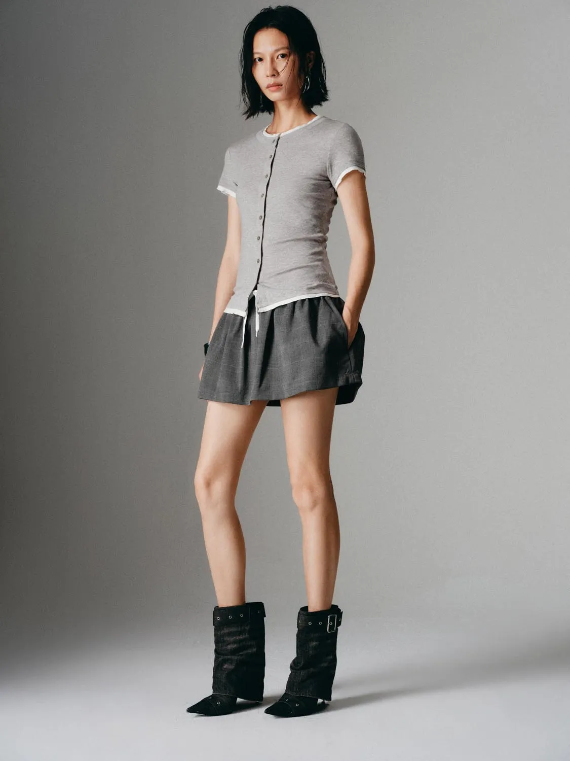 Short Sleeve 2 In 1 Shirts sold by Urban Revivo product image thumbnail 5