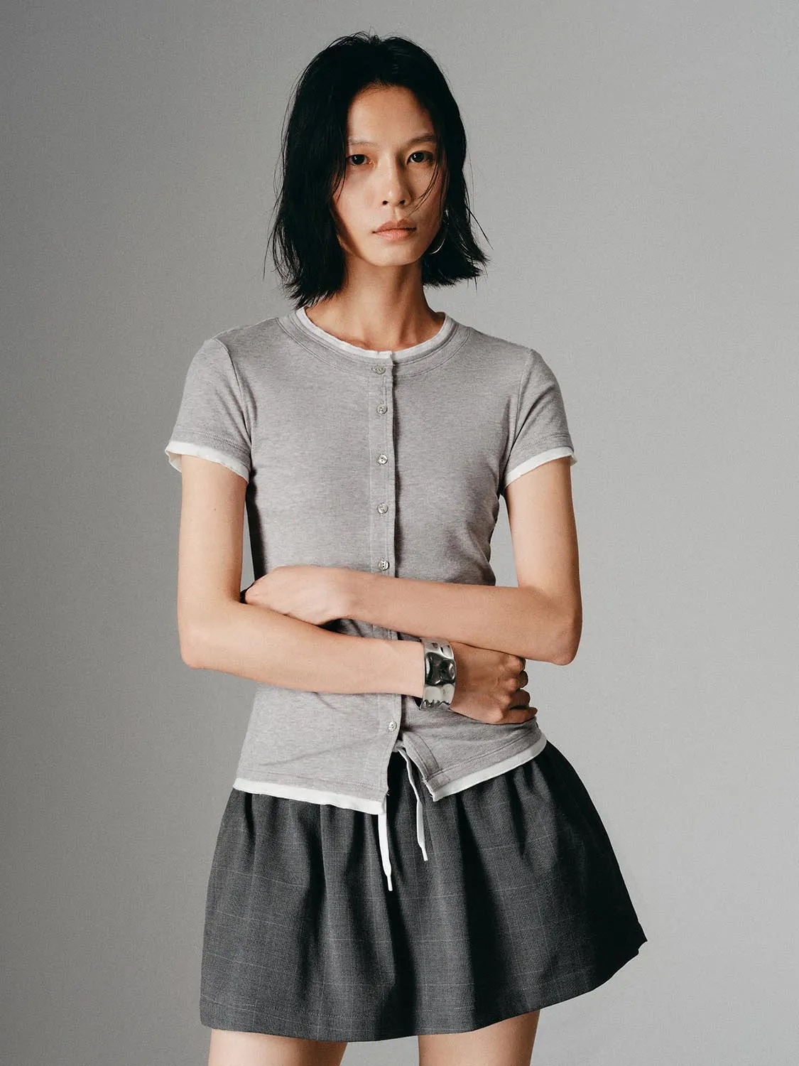 Short Sleeve 2 In 1 Shirts sold by Urban Revivo