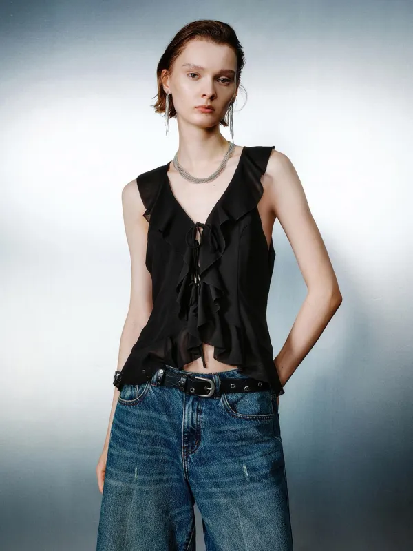 Sleeveless Shirts sold by Urban Revivo