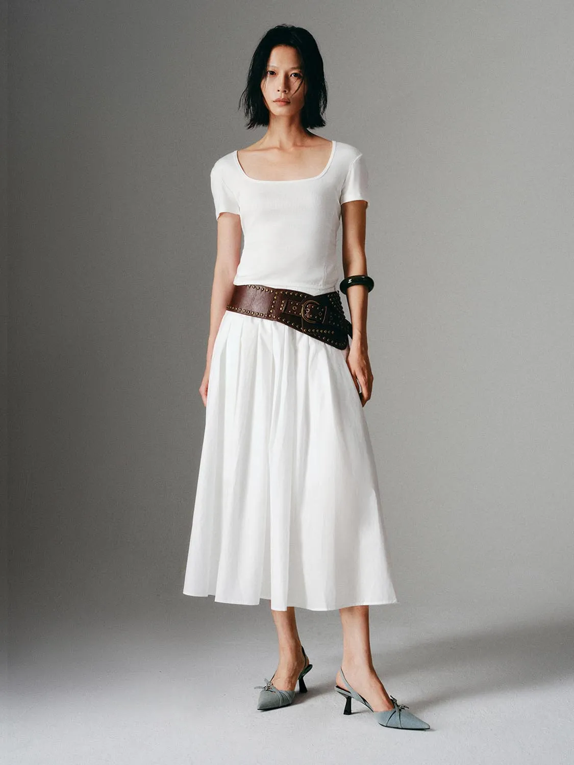 Square Neck T-Shirts sold by Urban Revivo