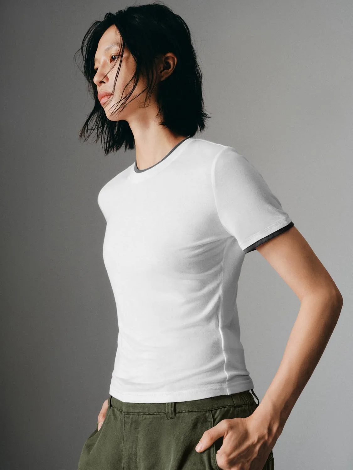 Short Sleeve T-Shirts sold by Urban Revivo product image thumbnail 2