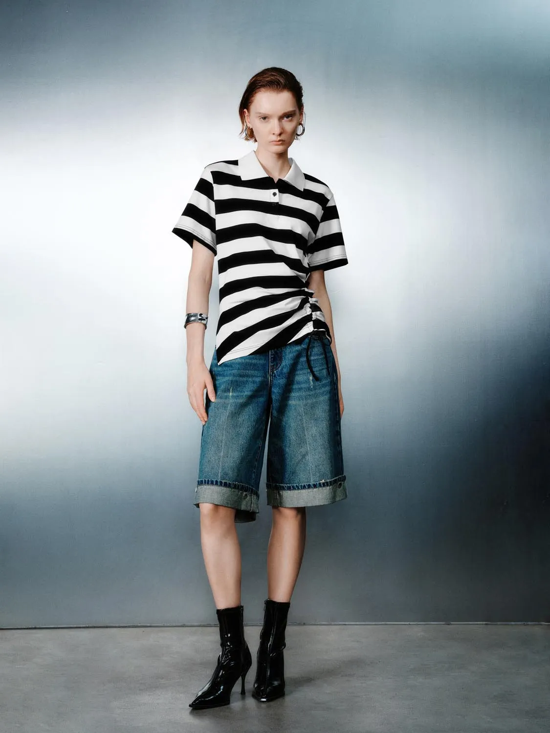 Stripe Polo Shirts sold by Urban Revivo product image thumbnail 4