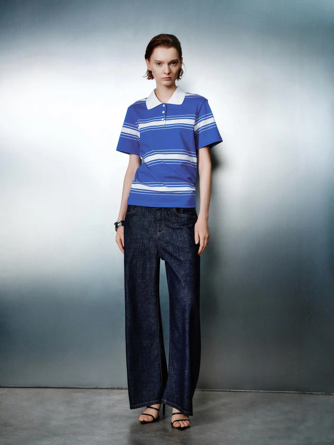 Stripe Polo Shirts sold by Urban Revivo product image thumbnail 4