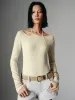 Halter Neck Long Sleeve T-Shirts sold by Urban Revivo