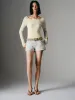Halter Neck Long Sleeve T-Shirts sold by Urban Revivo