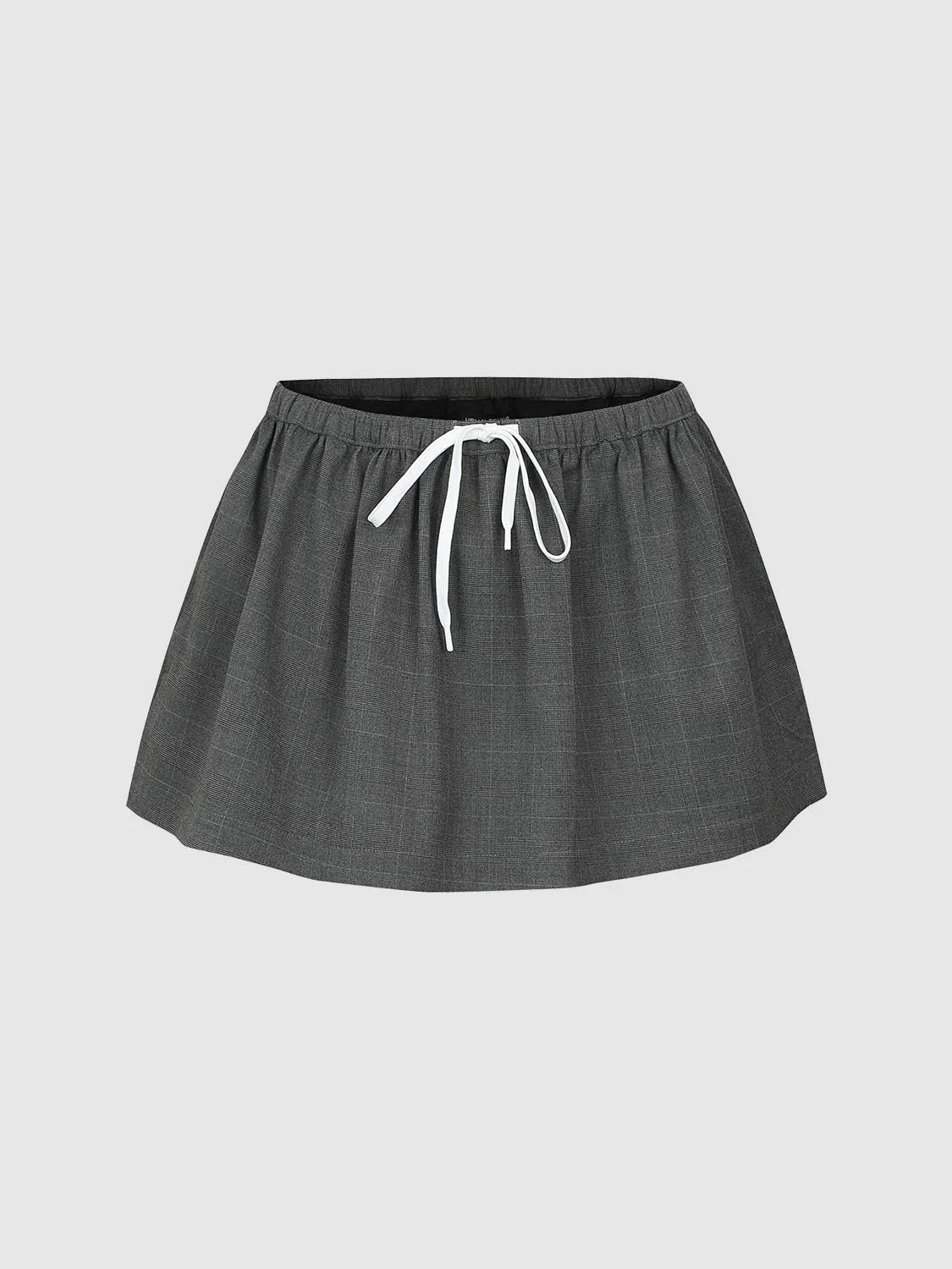 Drawstring A-Line Mini Skirts sold by Urban Revivo