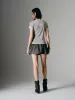 Drawstring A-Line Mini Skirts sold by Urban Revivo