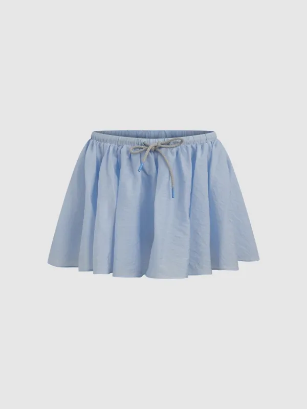Drawstring A-Line Mini Skirts made by Urban Revivo