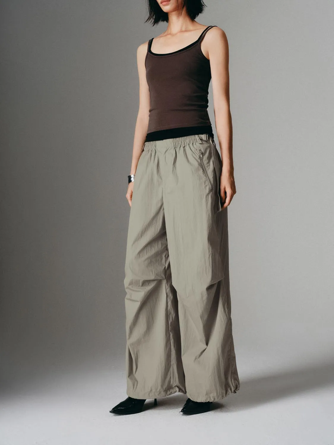 Wide-Leg Pants sold by Urban Revivo product image thumbnail 3