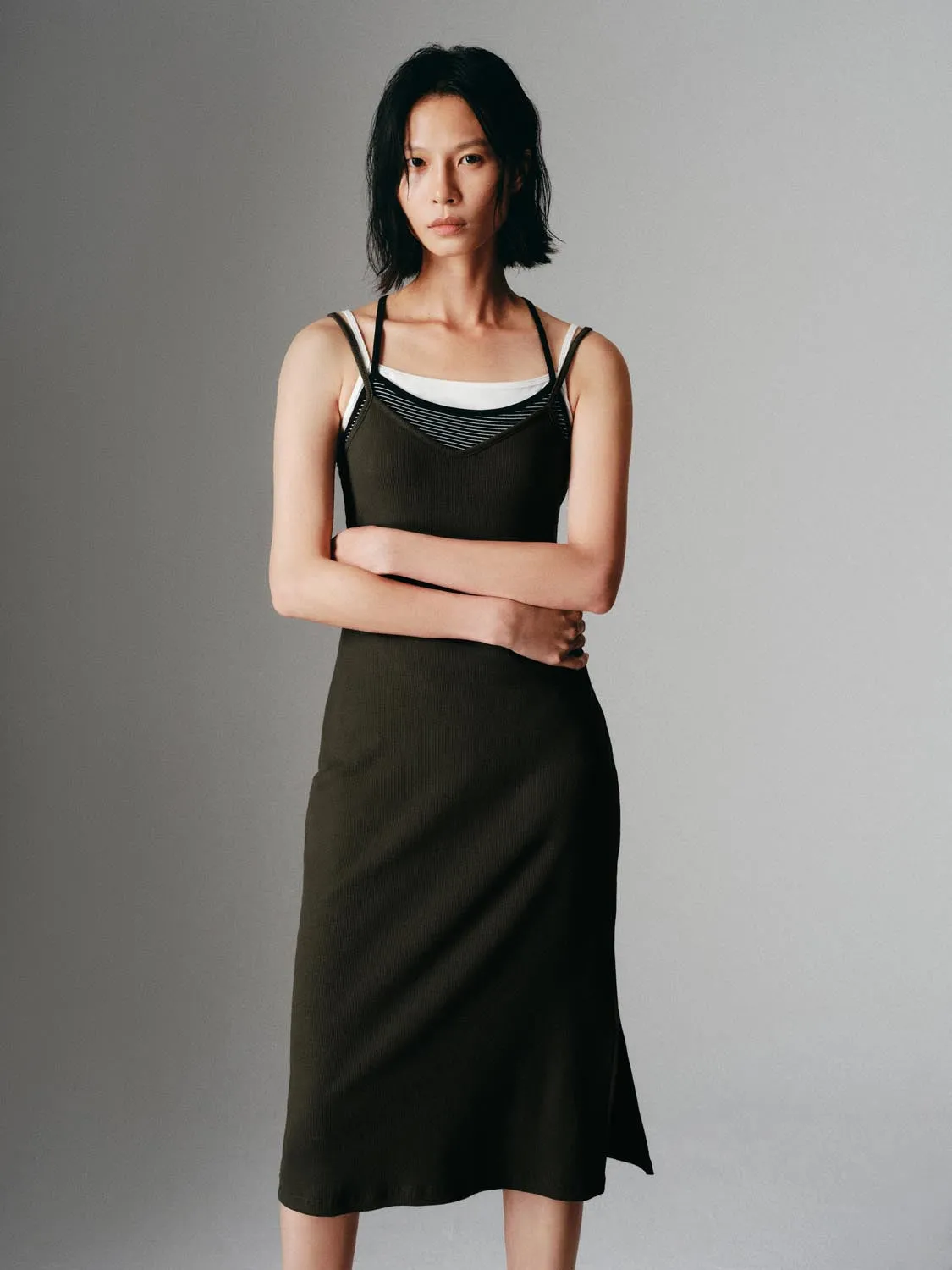 Camisole Skinny-Fit Dresses sold by Urban Revivo product image thumbnail 4