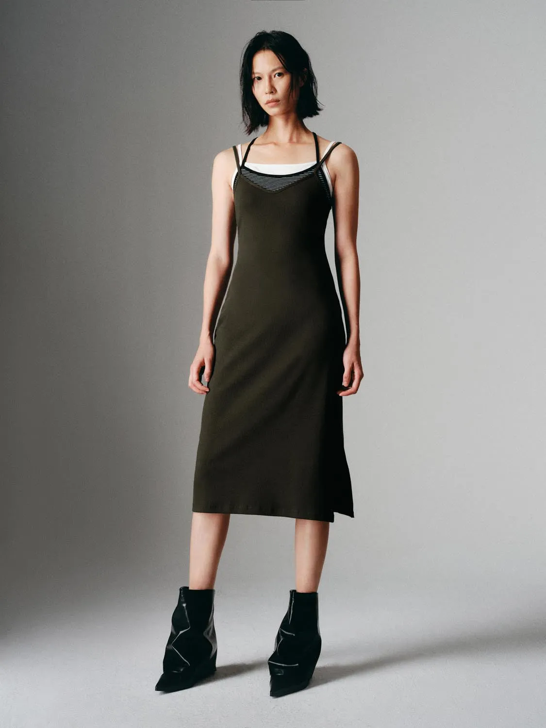 Camisole Skinny-Fit Dresses sold by Urban Revivo product image thumbnail 5