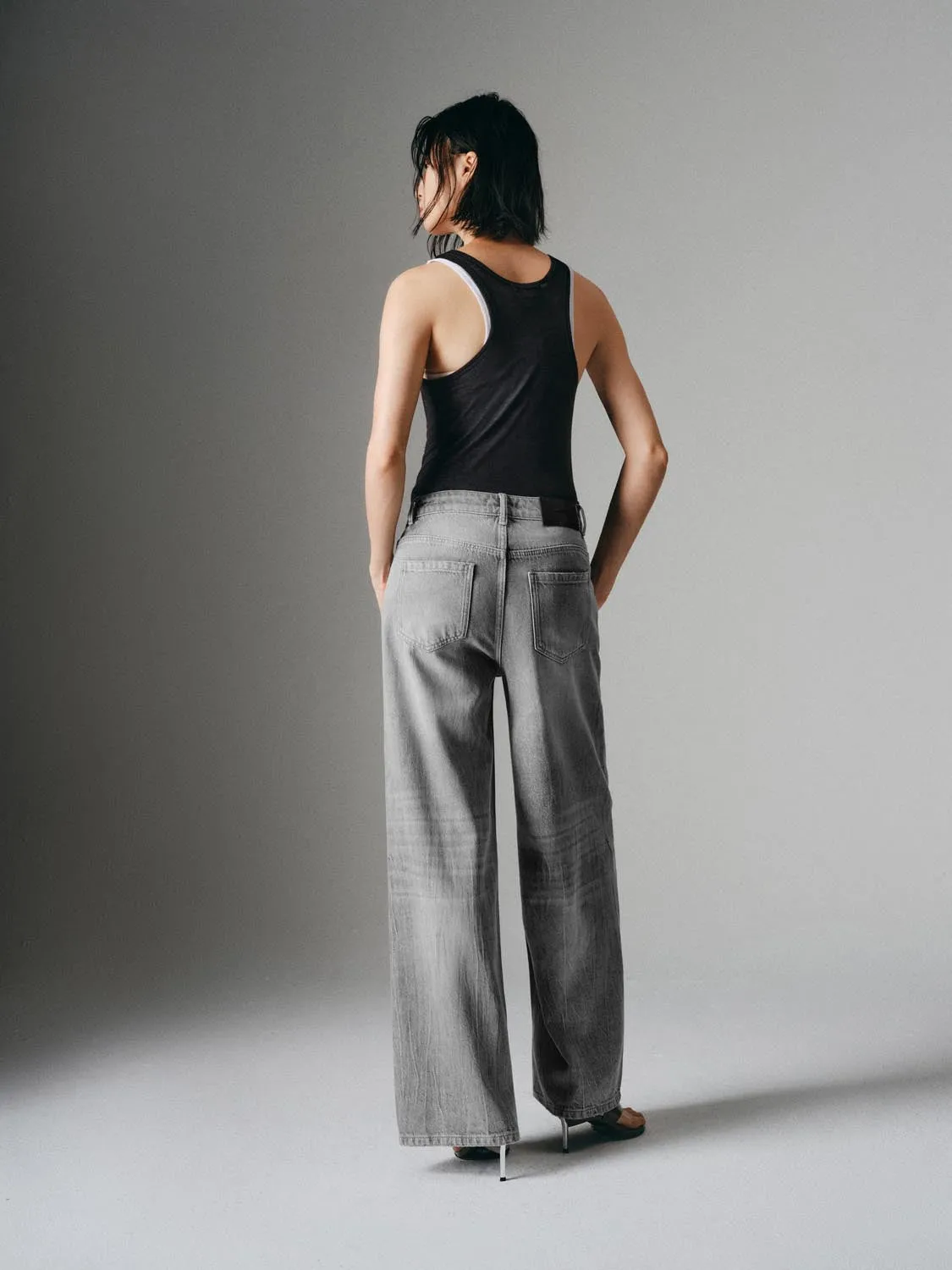 Washed Denim Jeans sold by Urban Revivo product image thumbnail 4