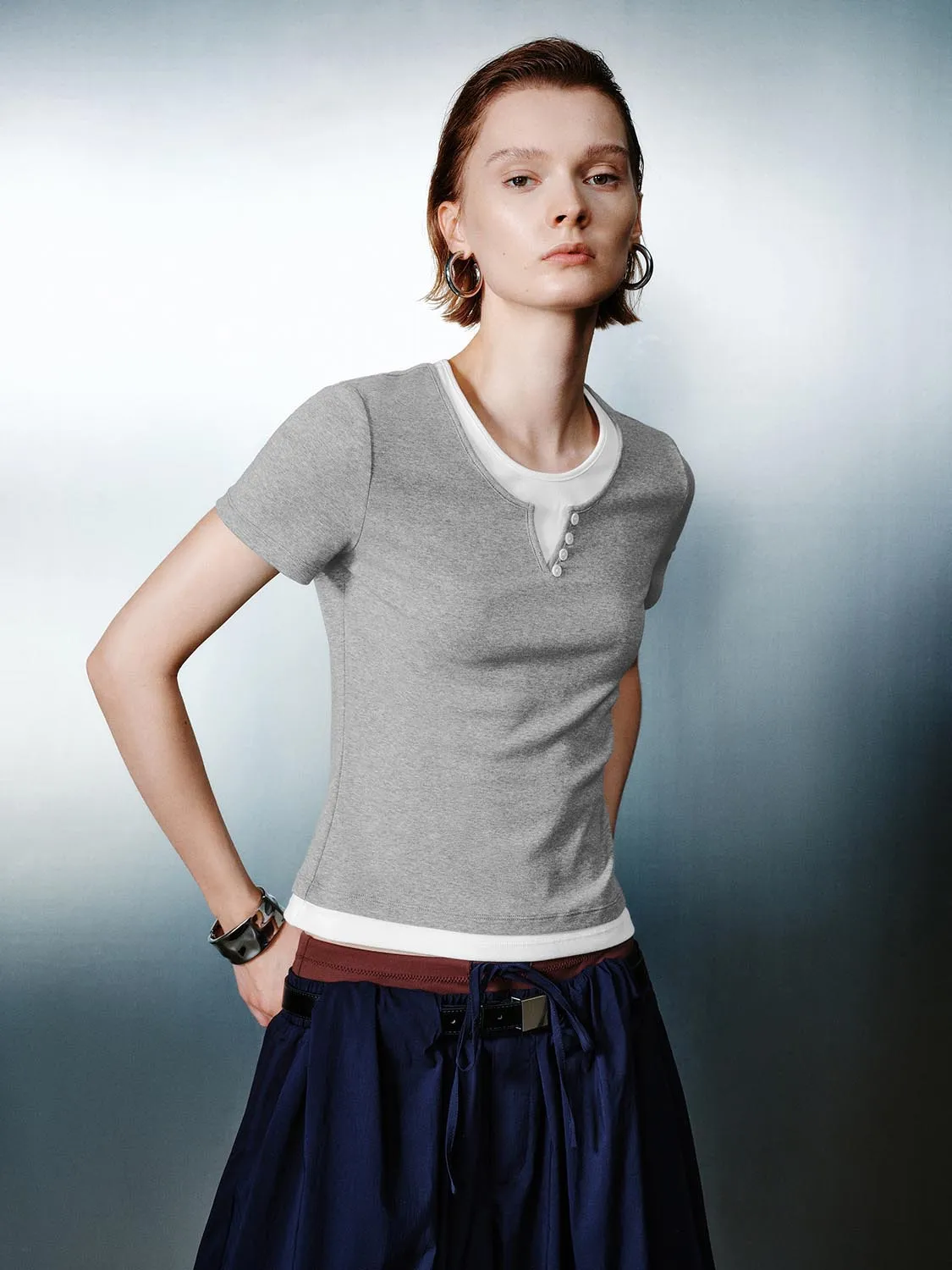 2 In 1 T-Shirts sold by Urban Revivo