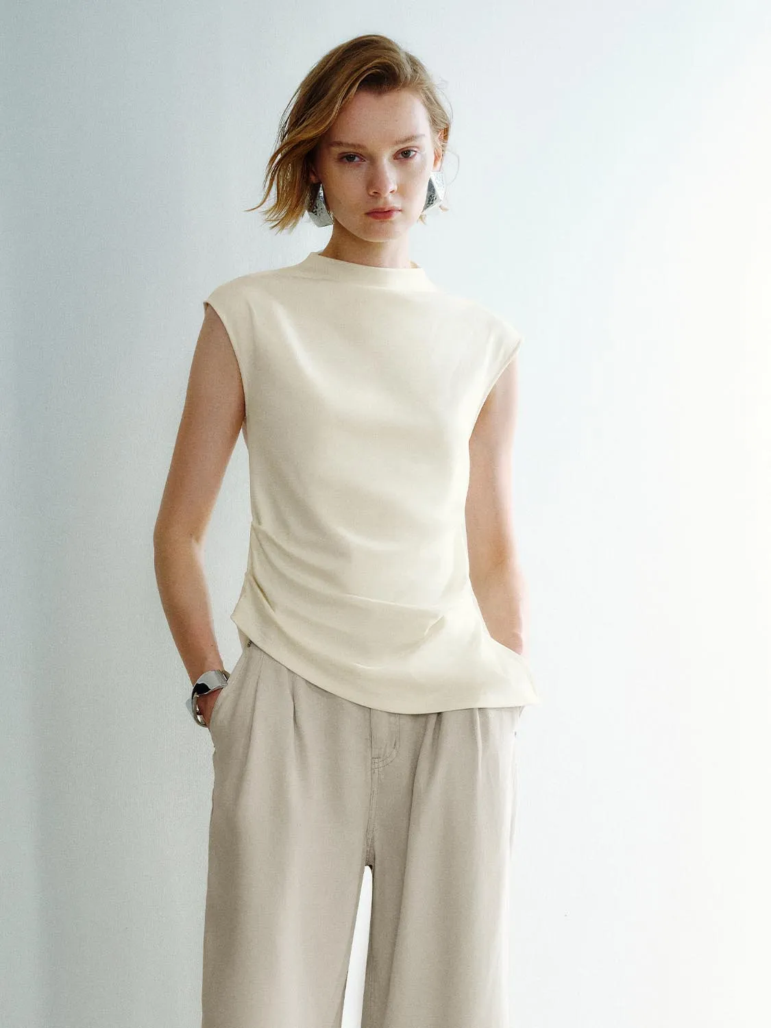 Cap Sleeve Tank Tops sold by Urban Revivo