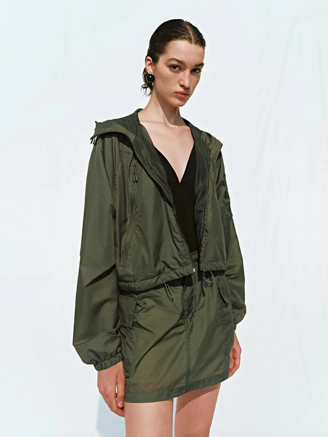 Cropped Lightweight Jackets sold by Urban Revivo product image thumbnail 4