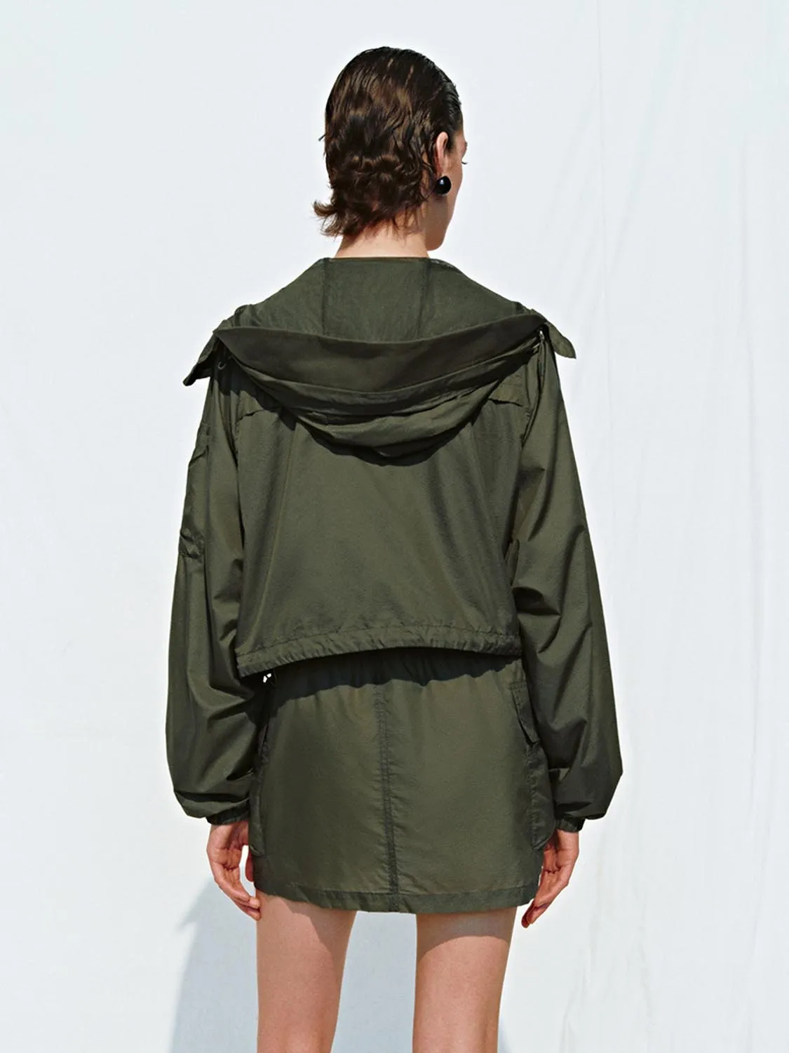 Cropped Lightweight Jackets sold by Urban Revivo product image thumbnail 2