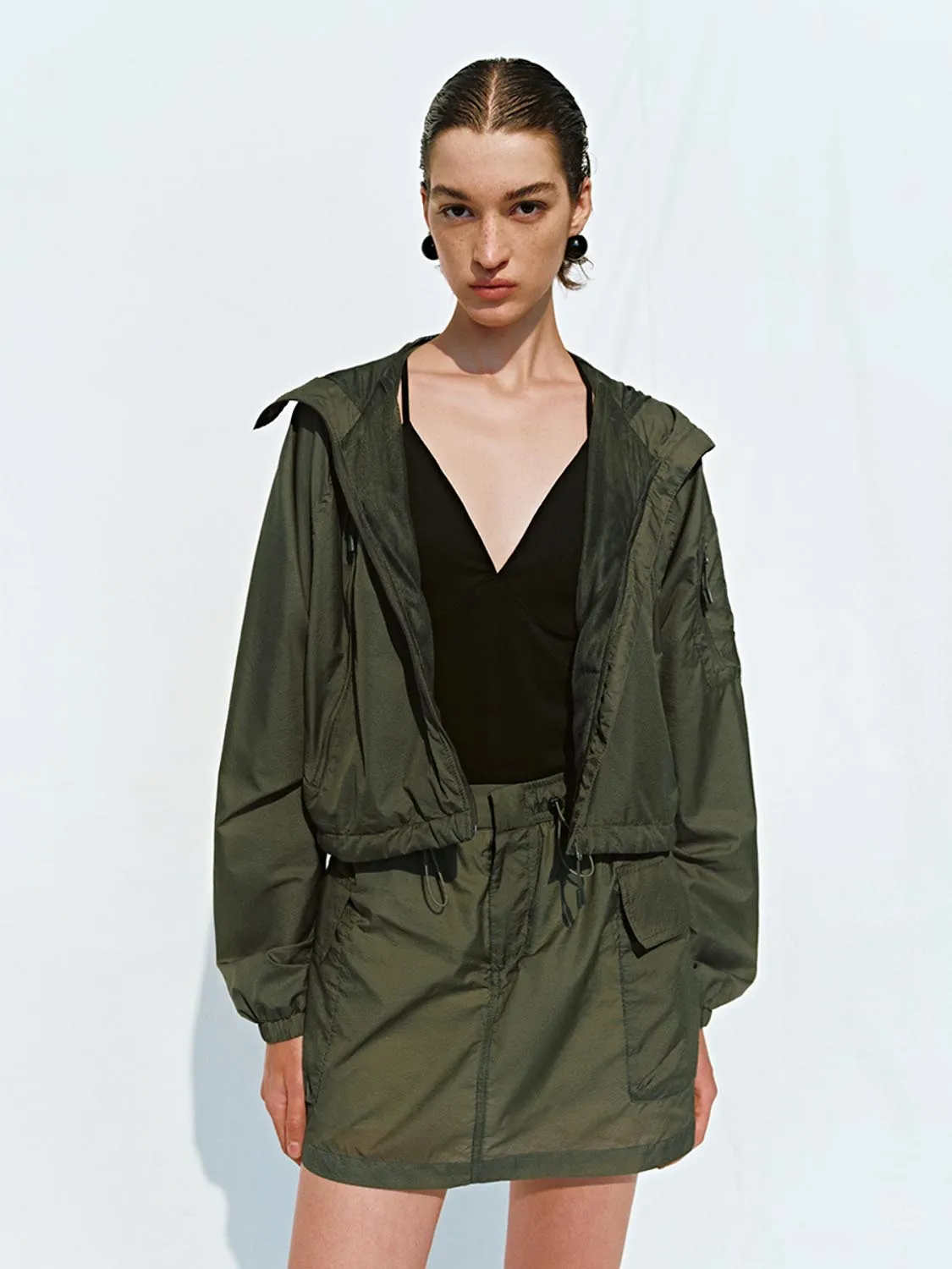 Cropped Lightweight Jackets sold by Urban Revivo