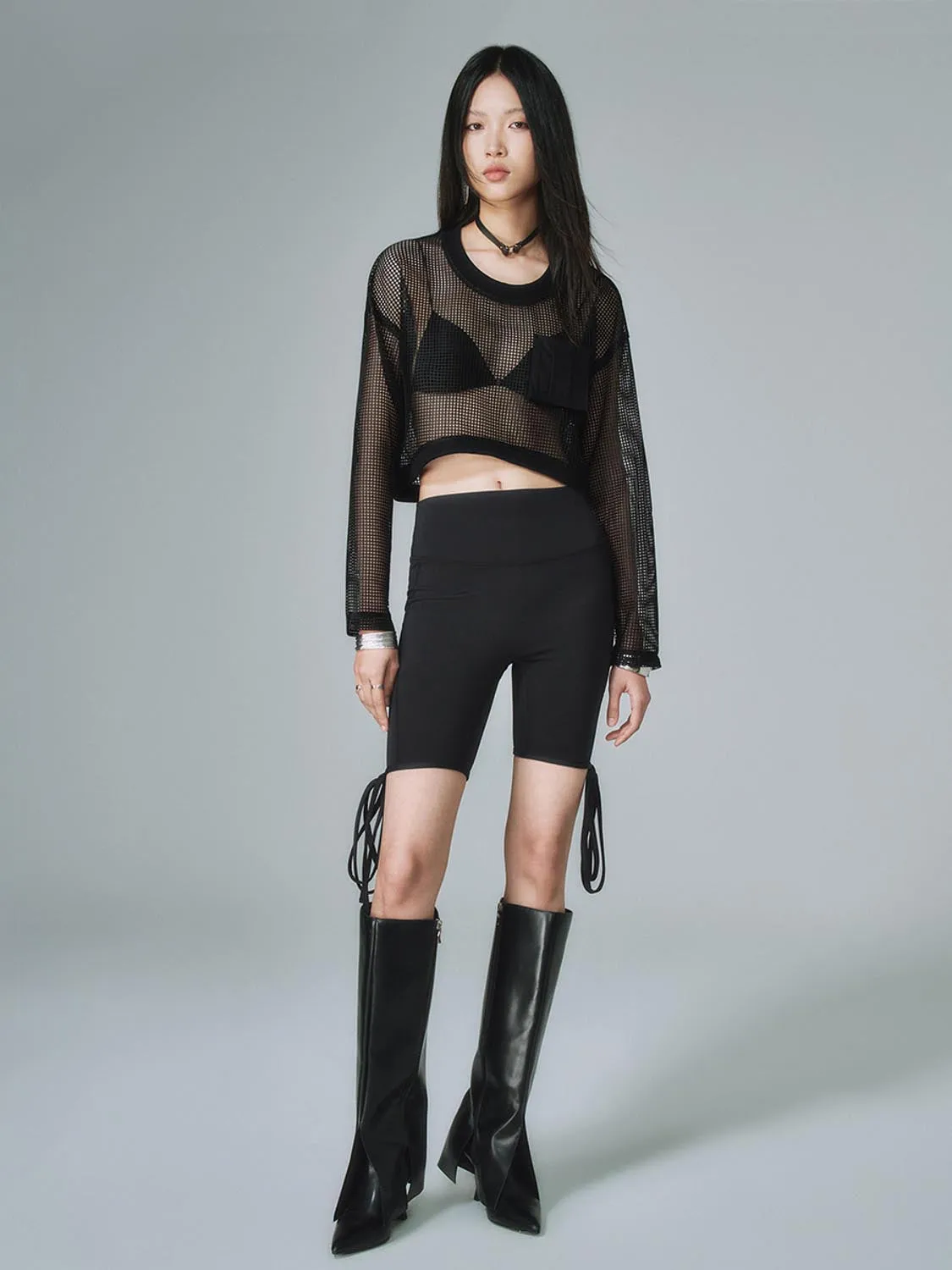 Sheer Overhead Shirt sold by Urban Revivo product image thumbnail 4