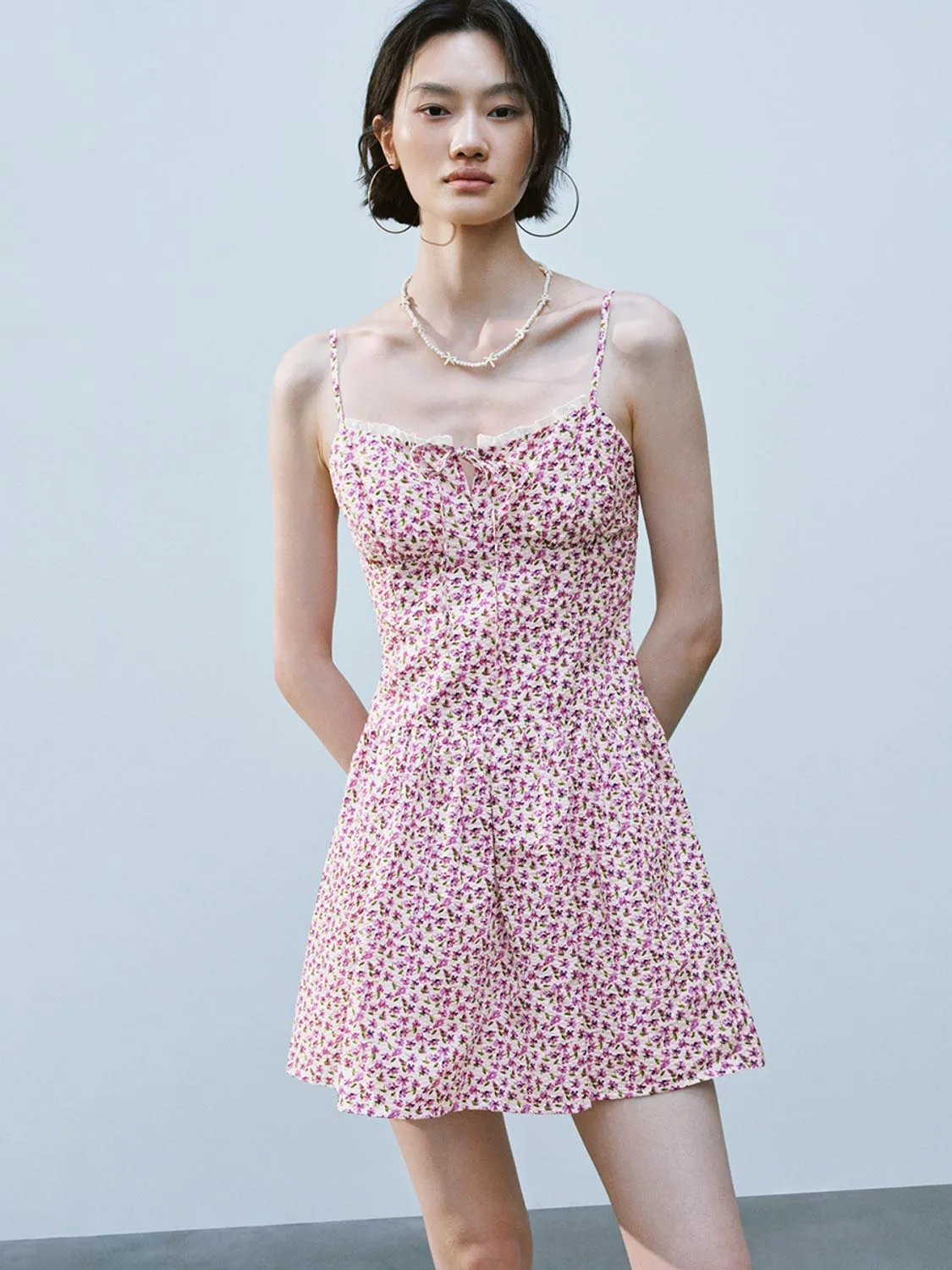 Floral Camisole A-Line Dresses sold by Urban Revivo