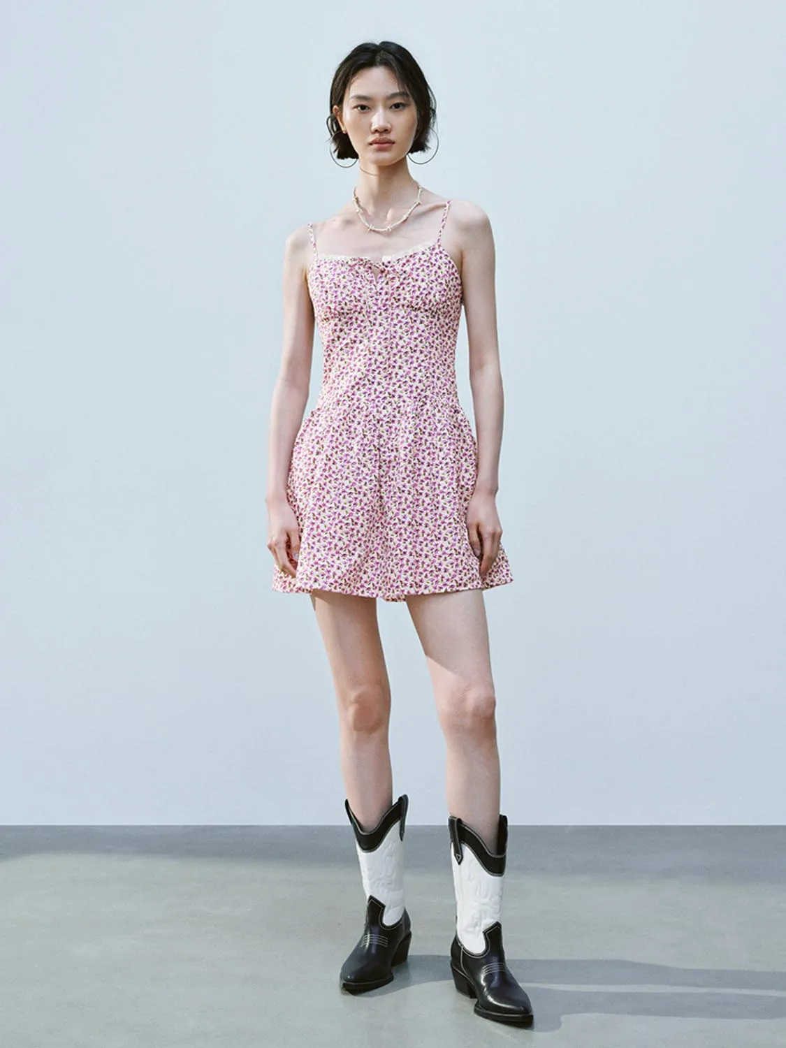 Floral Camisole A-Line Dresses sold by Urban Revivo product image thumbnail 4