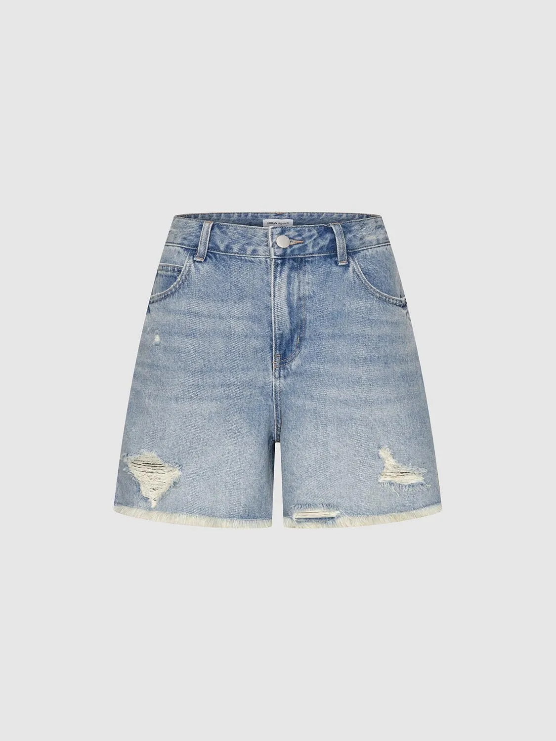 Leisure Denim Shorts sold by Urban Revivo