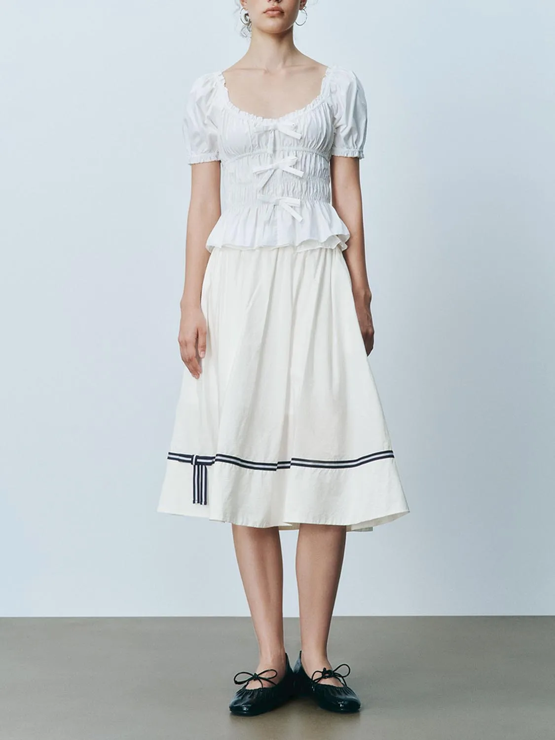 Maxi A-Line Skirts sold by Urban Revivo product image thumbnail 5