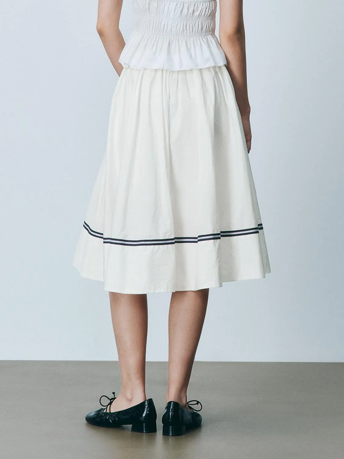 Maxi A-Line Skirts sold by Urban Revivo product image thumbnail 3