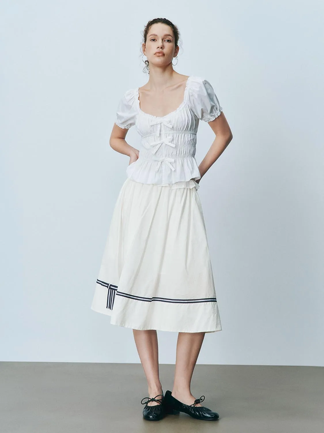 Maxi A-Line Skirts sold by Urban Revivo product image thumbnail 2