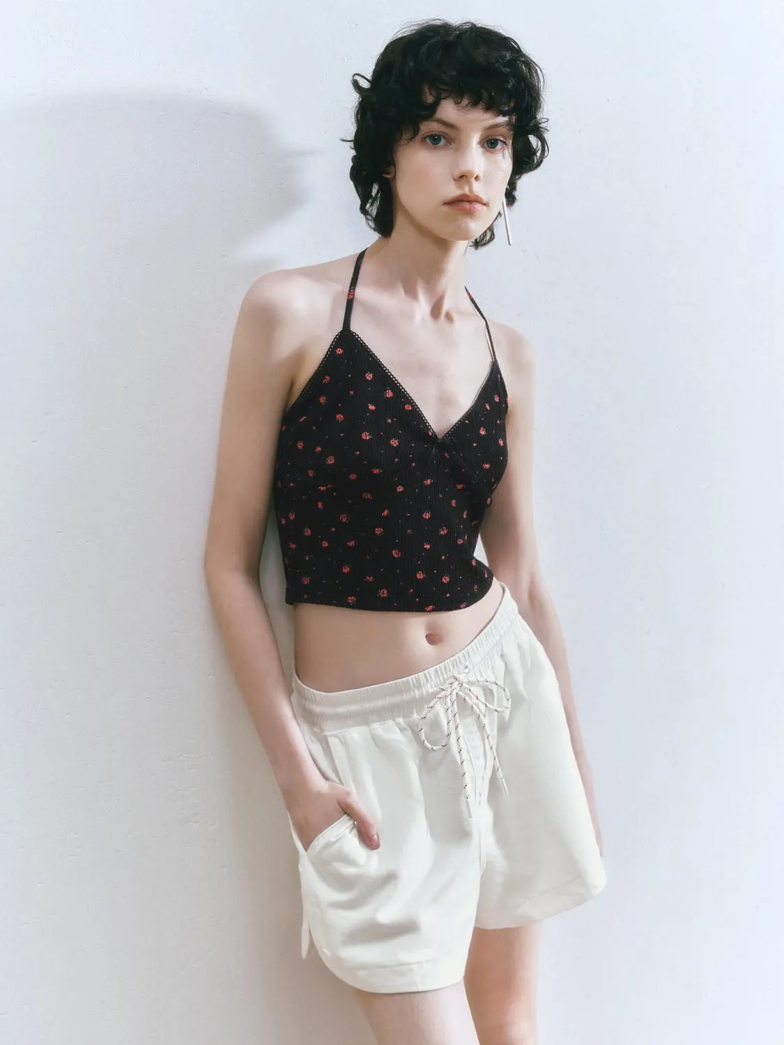 Halter Neck Floral Tops sold by Urban Revivo product image thumbnail 2